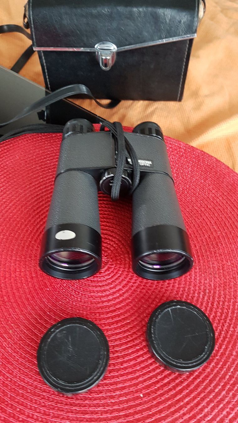 Wega Binocoli: WEGA MODERNA GERN-Optic 10x40 Feldstecher. – Usato da Biel / bienne venduto da Sarouch9