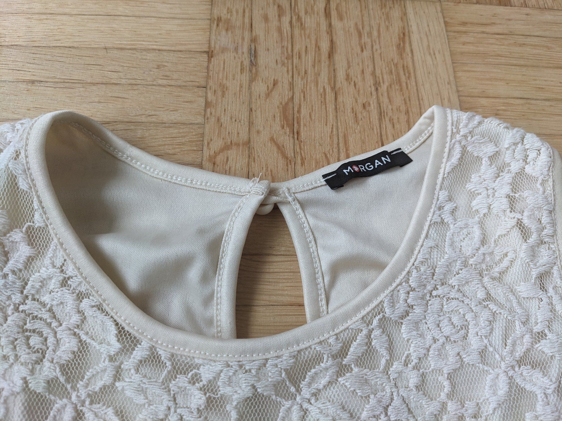 Morgan Kleider: MORGAN beiges Spitzenkleid S/M – Gebraucht aus Lengnau AG von Nathi88 5