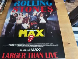 ROLLING STONES tolles Film Poster At the Max Luzern IMAX