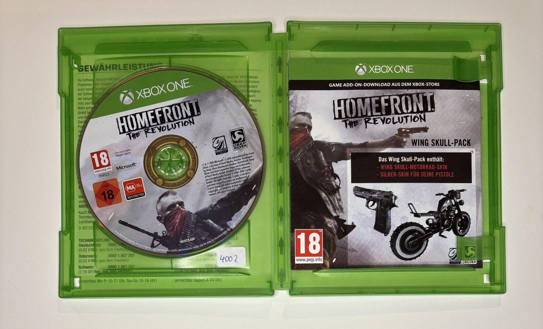 Giochi: XBOX One - Homefront: The Revolution – Usato da Allschwil venduto da Bullach 1