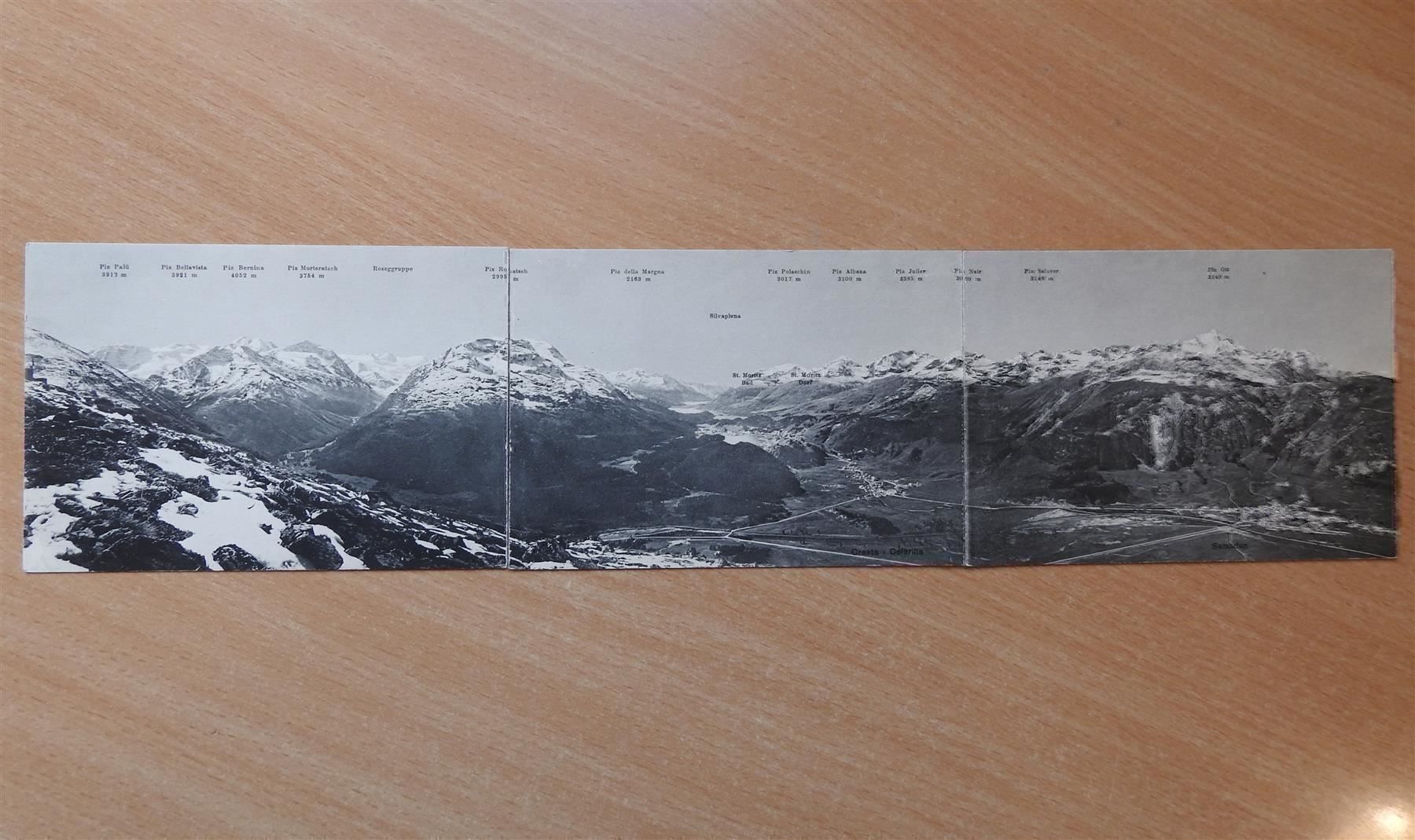 Incisioni: Panorama  Silvaplana - Cresta Samaden – Usato da Rain venduto da 999-800-K