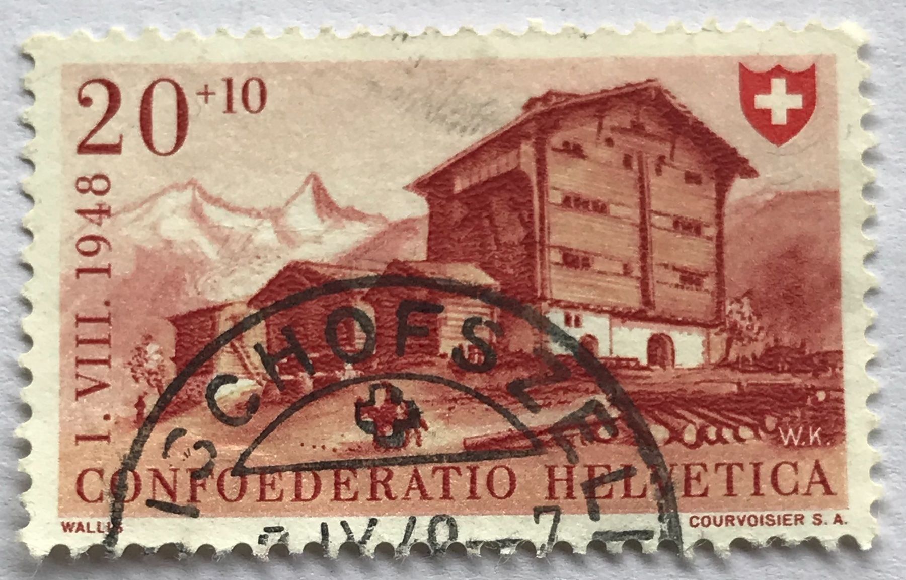 Tous les timbres: Nr.B 40 mit Stempel 1948 – D'occasion à Aarau par Billa007