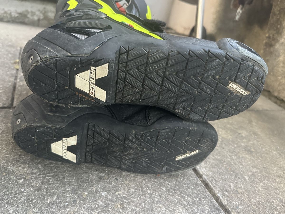 Vanucci Herrenschuhe: Vanucci RV6 PRO Racing Motorrad Stiefel Gr. 45  – Gebraucht aus Zuerich von Koralle8 6