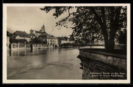 Solothurn, Partie an der Aare gegen St. 