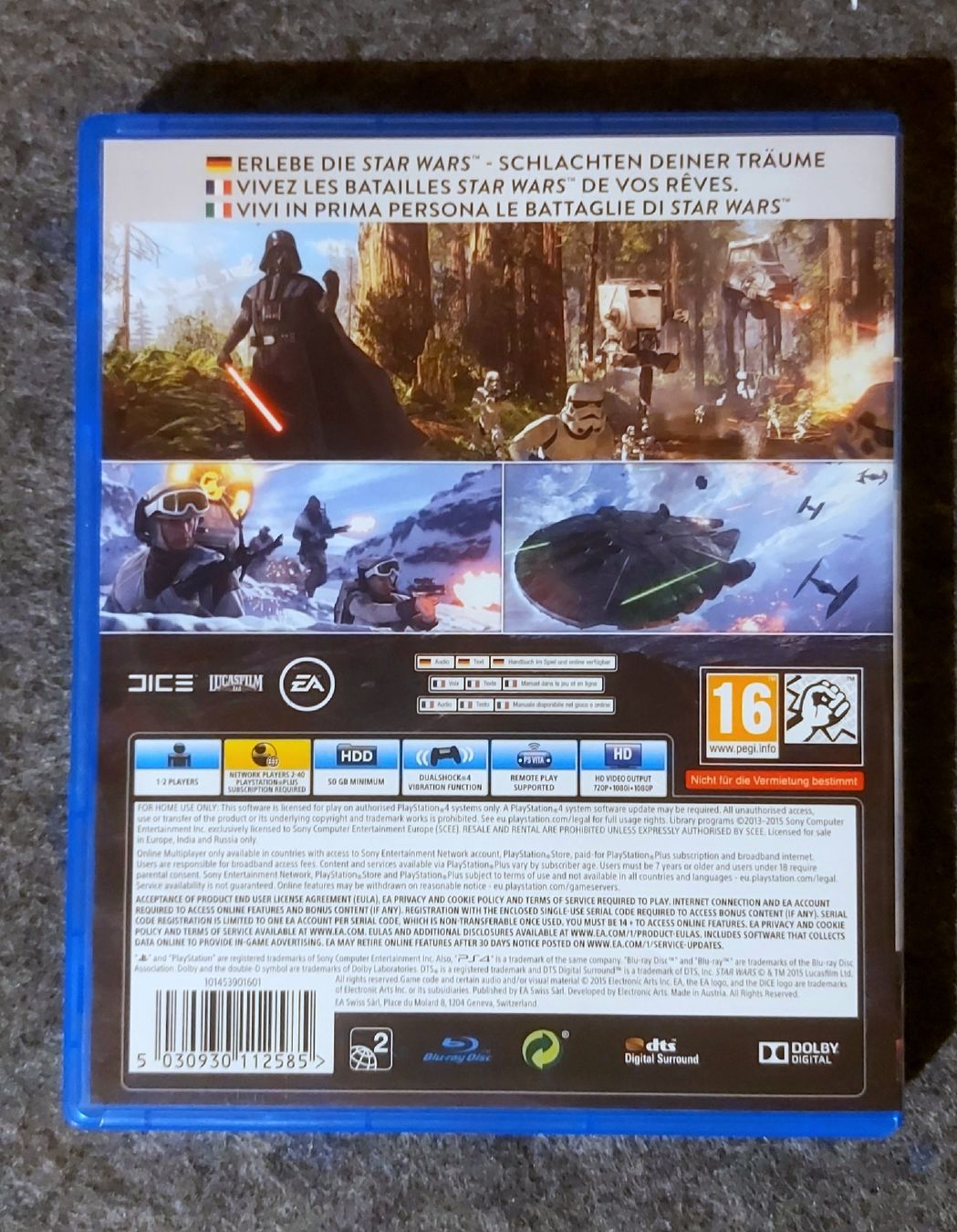 Giochi: Star Wars Battlefront - PS4 - PlayStation 4 🚀 – Usato da Courfaivre venduto da FabNos89 3