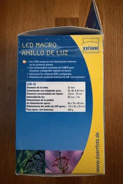 Lampade: Dorr Ringlight LED Macro 12 Leds – Nuovo (secondo la descrizione) da Trimbach venduto da Qom 3