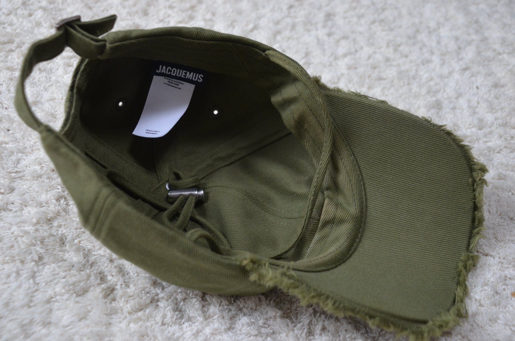 Jacquemus Copricapi, berretti & cappellini: Jacquemus Kappe /  Casquette – Usato da Collonges venduto da arashee 5