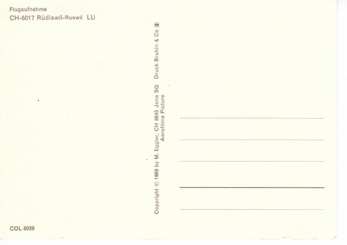 Cartoline postali: Rüdiswil - Ruswil – Usato da Wolhusen venduto da Curver9 1