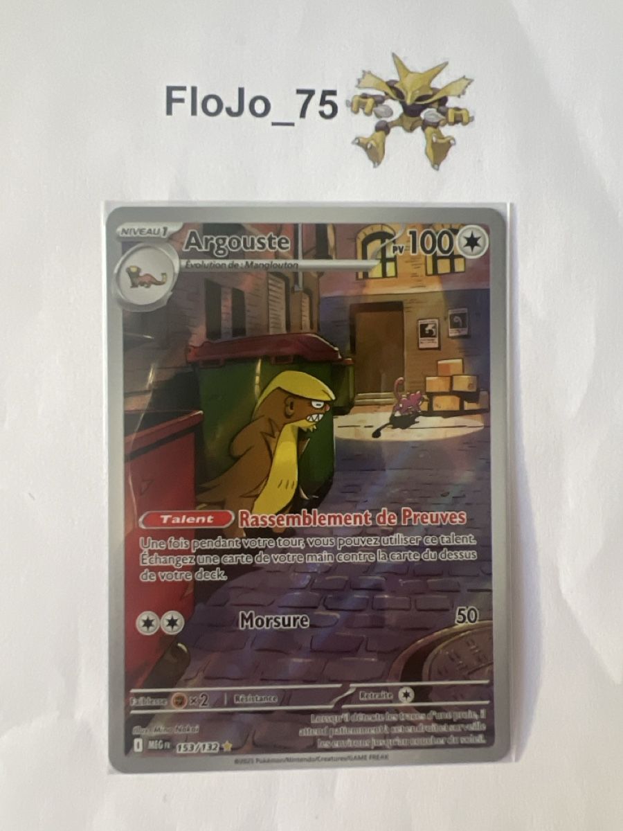 Pokémon Cartes à collectionner: Argouste 153/132 🇫🇷 – D'occasion à St-Blaise par FloJo_75