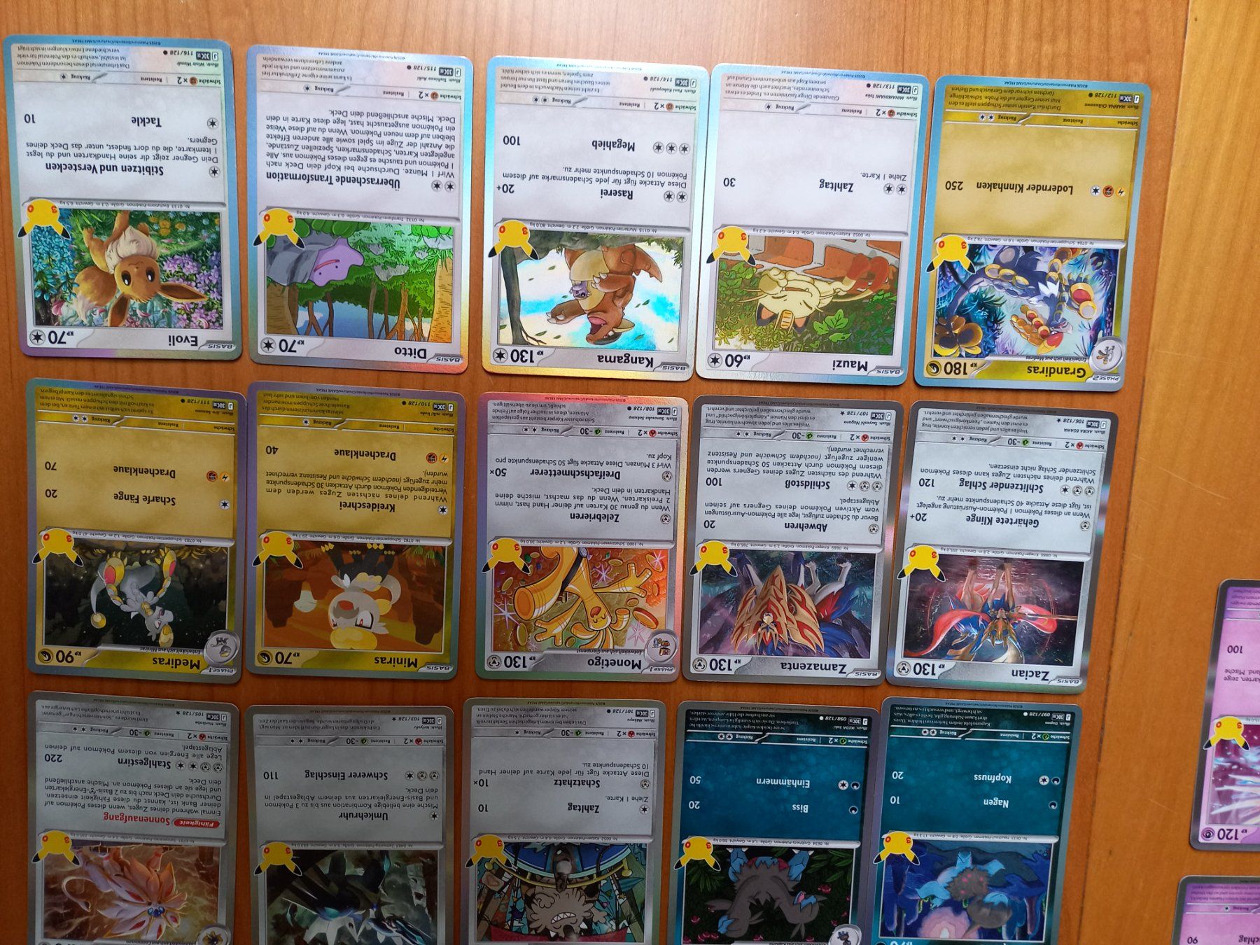 Pokémon Sammelbilder & Trading cards: Pokémon 30th - 69 Karten - DE – Gebraucht aus St. Gallen von cla_m9gb 3