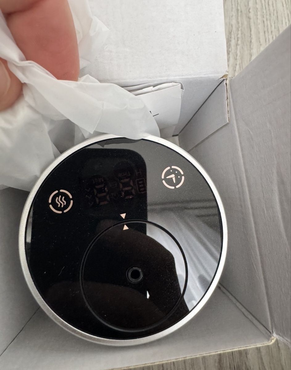 Diffusori di oli essenziali: Waterless Aromatherapy Diffuser Digital Touch Screen Silber – Nuovo e nell'imballaggio originale da Flamatt venduto da ard_9ctk 1