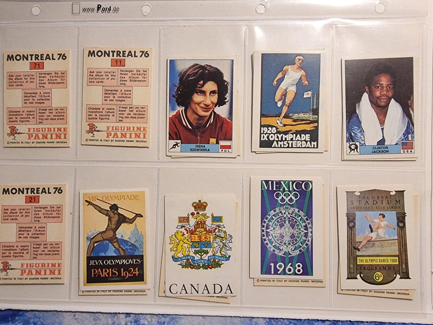 Panini Carte collezionabili: panini montreal 76, olympiade, eimalig seltene bilder – Nuovo (secondo la descrizione) da Oberglatt ZH venduto da paninistickersworld 1