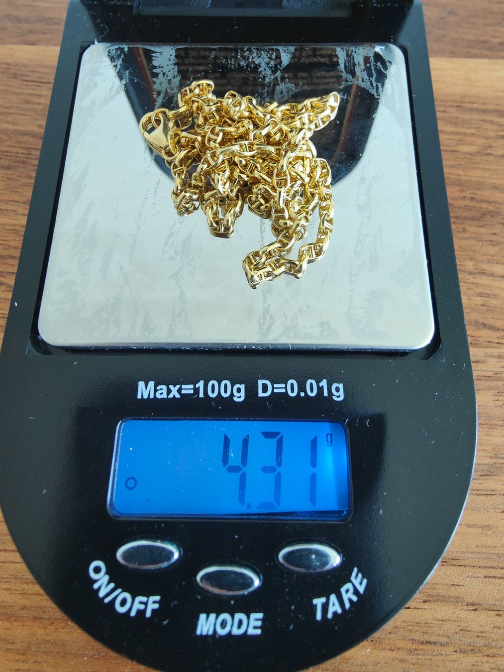 Catenine: Halskette, 18K Gold, ca. 50cm – Nuovo e nell'imballaggio originale da Rümlang venduto da 21f 3