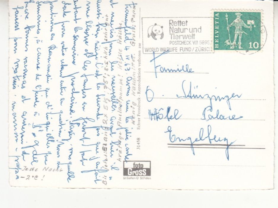 Cartoline postali: Frauenfeld ca. 1960 – Usato da Bürglen TG venduto da StampGraf 1