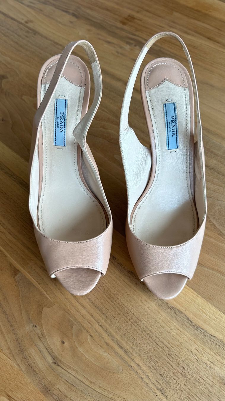 Prada Damenschuhe: Prada High Heels Nude Slingbacks Gr. 39 – Gebraucht aus Zürich von Elaine_zh 6