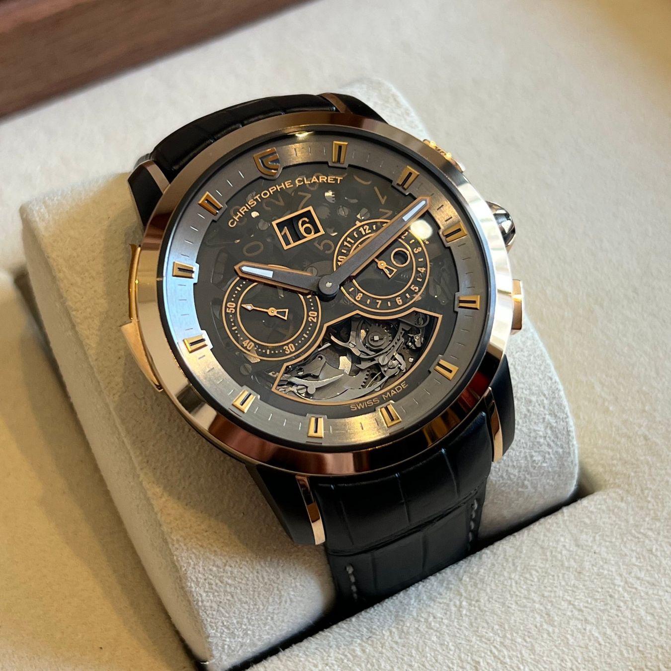 Orologi: Christophe Claret Allegro Minute Repeater Full Set ALG89.000 – Usato da Carouge GE venduto da Watchaser 1