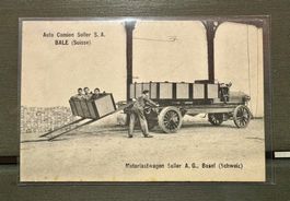 1920 Motorlastwagen Soller A.G., Basel Auto Camion Soller SA