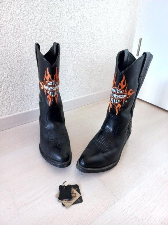 Harley-Davidson Scarpe da uomo: Harley Davidson Western Stiefel / Boots Grösse 45 – Usato da Pfäffikon / ZH venduto da Pefkadett
