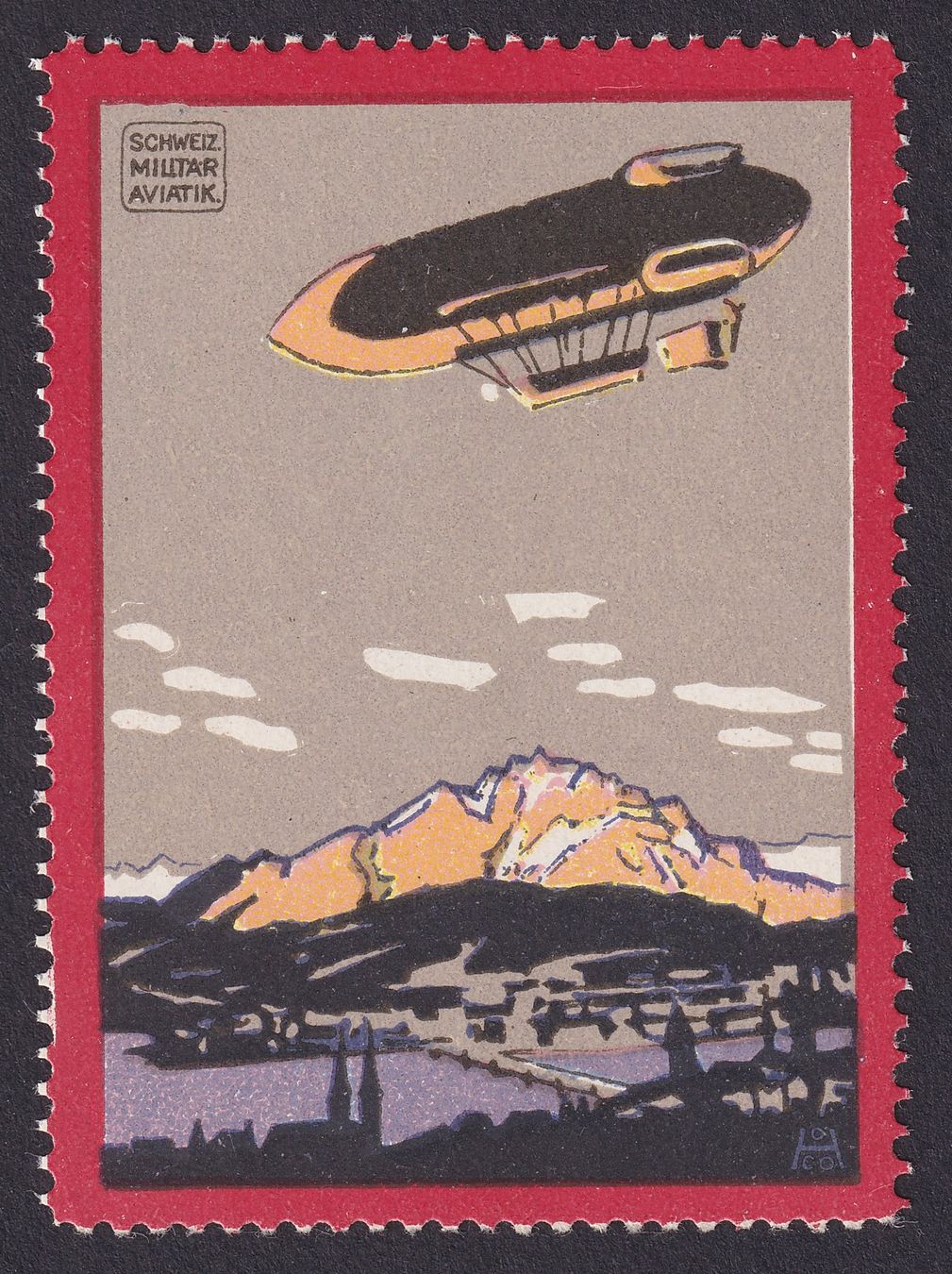 Tutti i francobolli: Flugspende Vignette 1913.1L Type I postfrisch** – Usato da Ebikon venduto da SilvioFreund