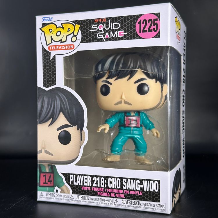 Funko Pop! Squid Game Player 218 Cho Sang-Woo 1225 (Gebraucht) in ...