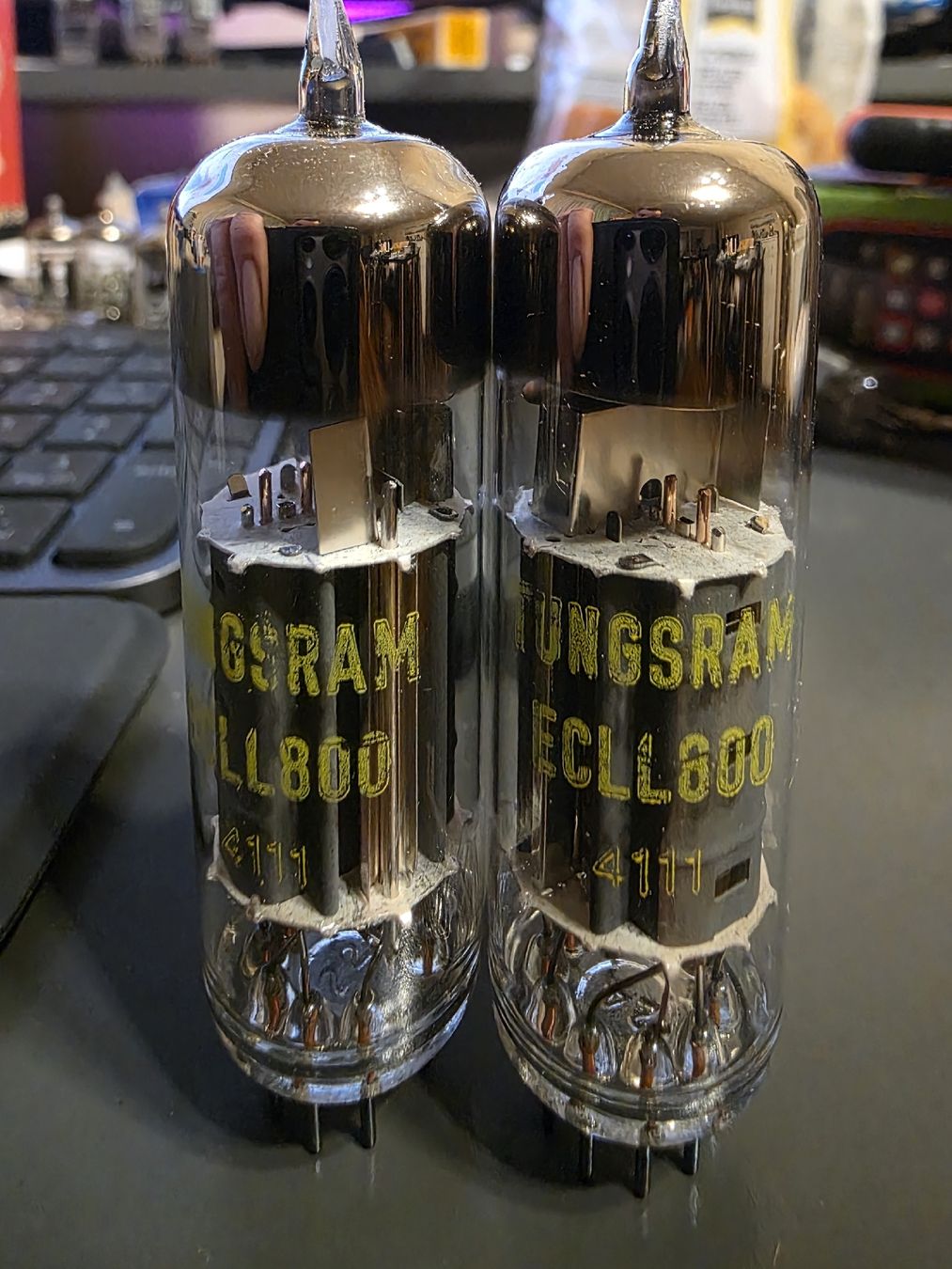 Componenti elettronici: ECLL800 Doppelverstärkerpentoden + Vorstufentriode für Amp's – Nuovo e nell'imballaggio originale da Grosswangen venduto da Bitubo