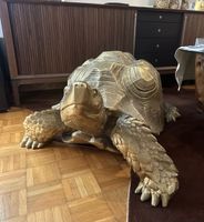 KARE DESIGN Turtle Gold XL – Deko-Schildkröte, neuwertig