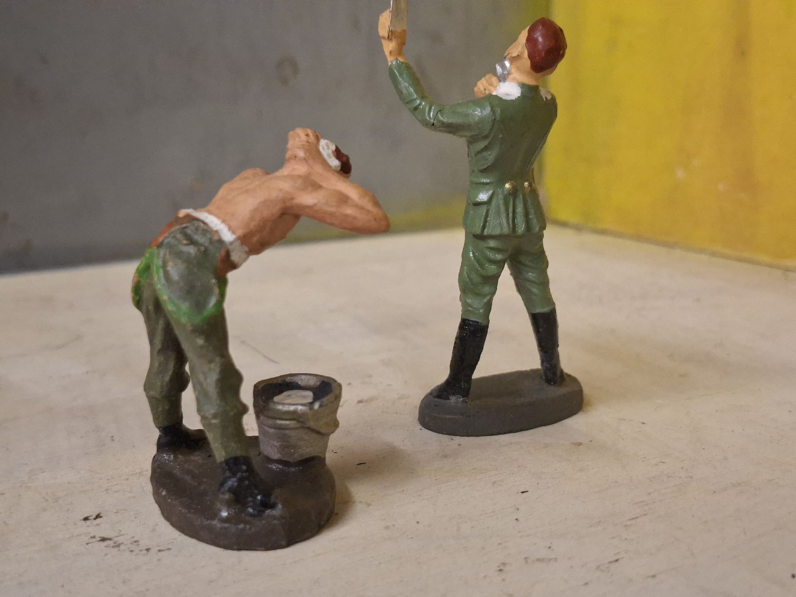Elastolin Jouets: Soldats aux rétablissements Elastolin – D'occasion à Monthey par Jmbois 1