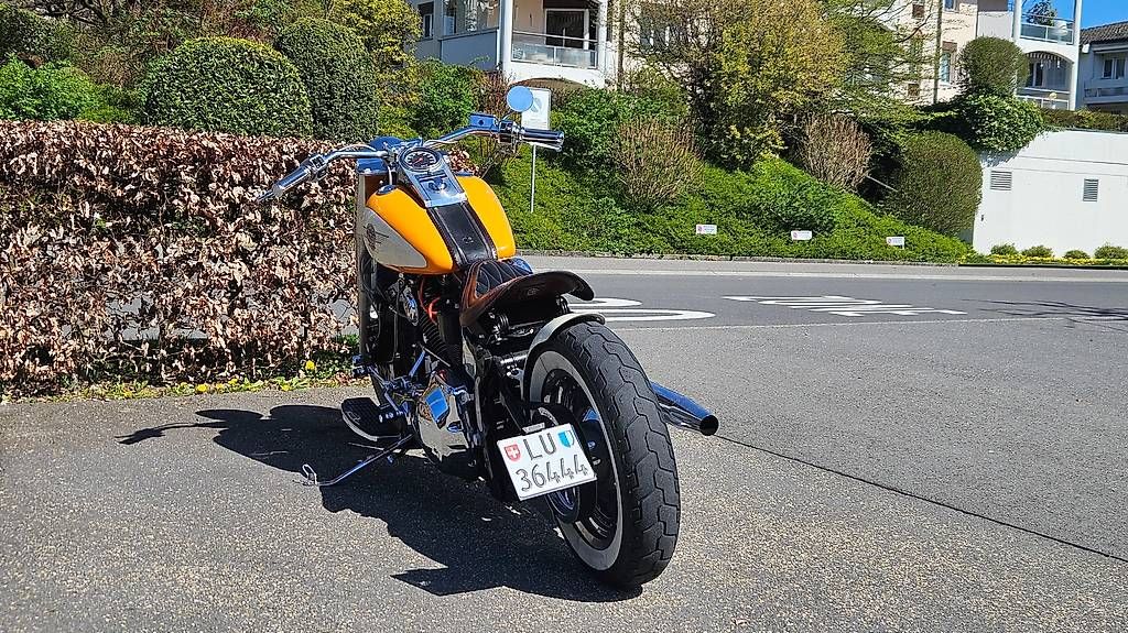 Cruisers: Harley Davidson Fatboy Bobber 35kw – D'occasion à Meggen par ber_6y5p 2