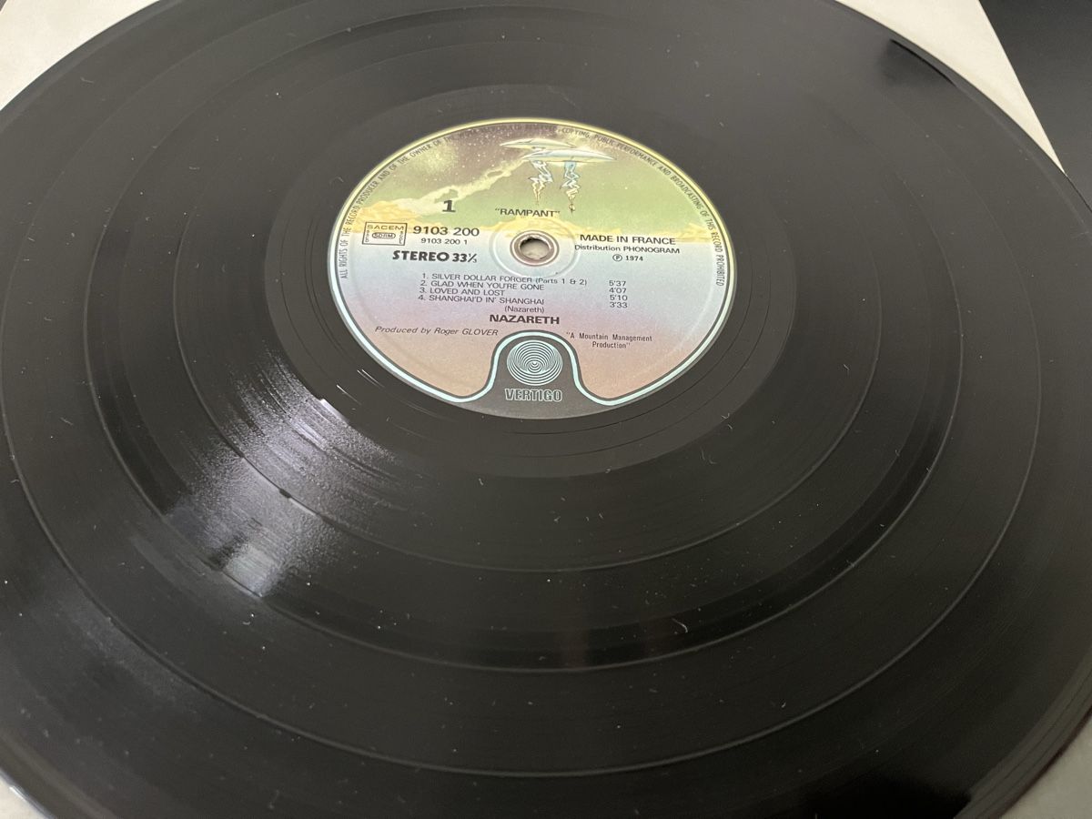 Dischi in vinile: Nazareth - Rampant – Usato da Schübelbach venduto da Klabauterli 4