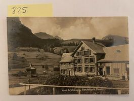 alte Ansichtskarte Brülisau Gasthaus Rössle, 1919