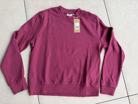 Sweat-shirt Fila bordeaux taille M neuf avec étiquette M