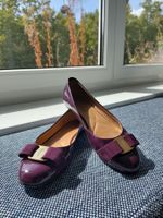 Salvatore Ferragamo Ballerinas, Lila, Gr. 37, Porto gratis