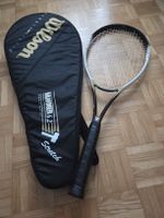 Tennisschläger mit Hülle