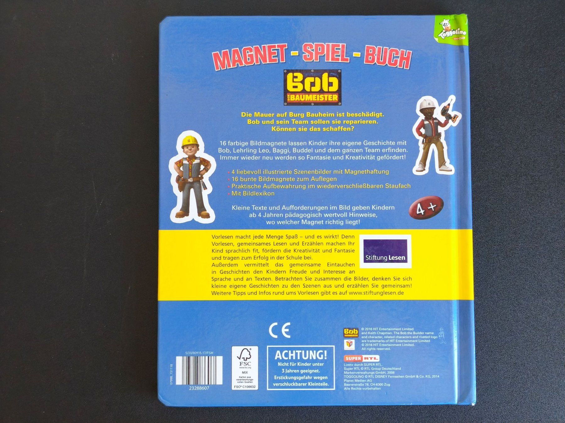 Libri: Bob der Baumeister Magnetbuch – Usato da Lenzburg venduto da Dani_Lenzburg 2