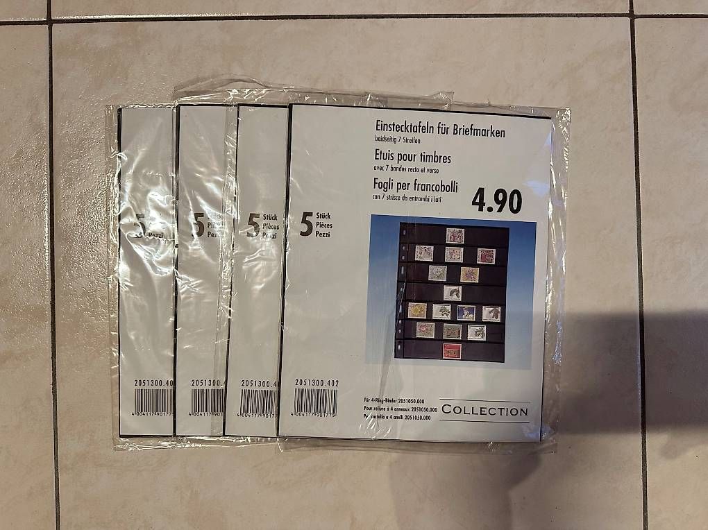 Album: Einstecktafeln für Briefmarken – Nuovo e nell'imballaggio originale da Bern venduto da KasimirBerger