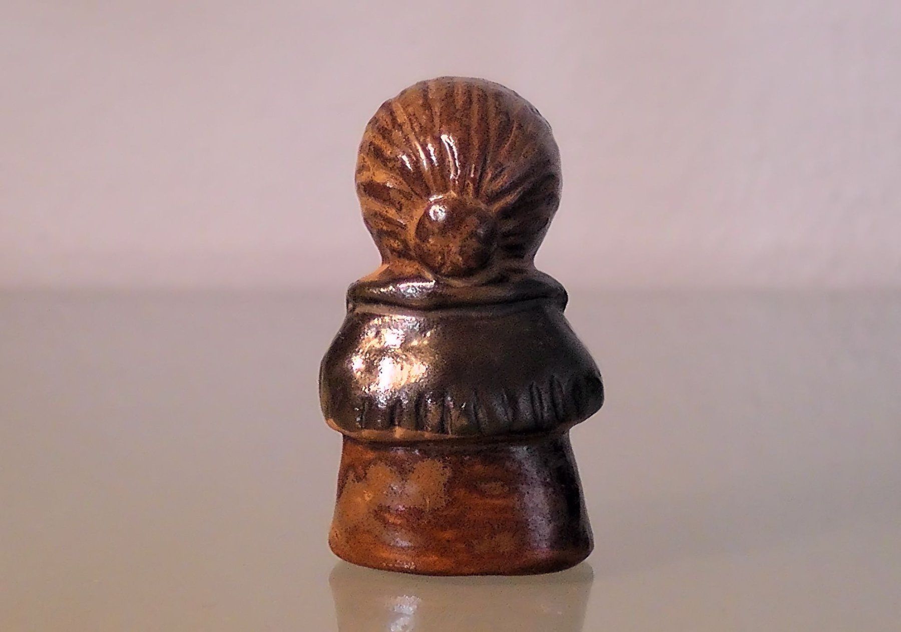 Statuette: Figur aus Ton alte Dame – Usato da Rüti ZH venduto da Prostias 2