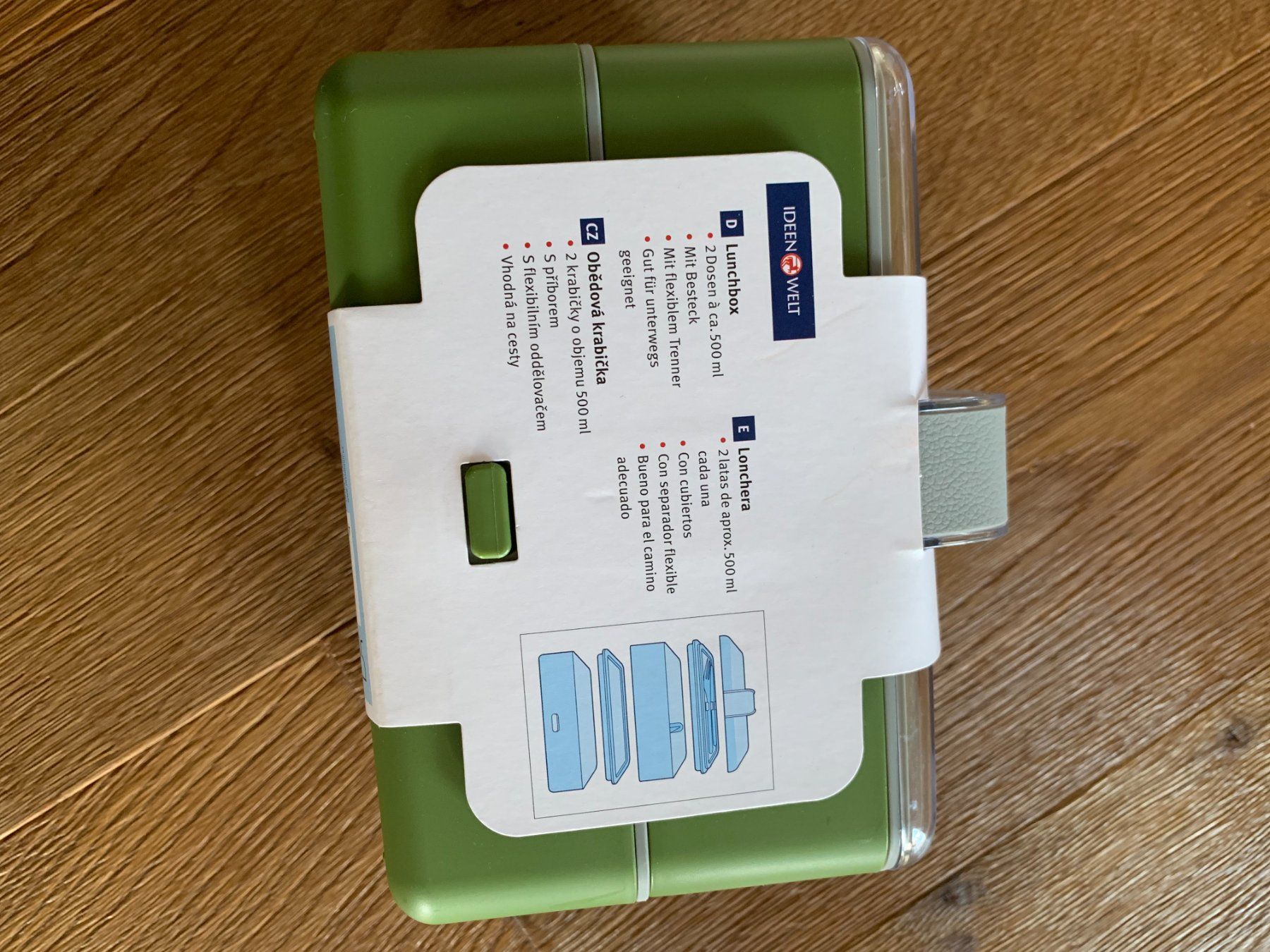 Contenitori & Simili: 2 x Lunchbox Brotdose à 500 ml NEU – Nuovo e nell'imballaggio originale da Wolfwil venduto da NewGirl 2