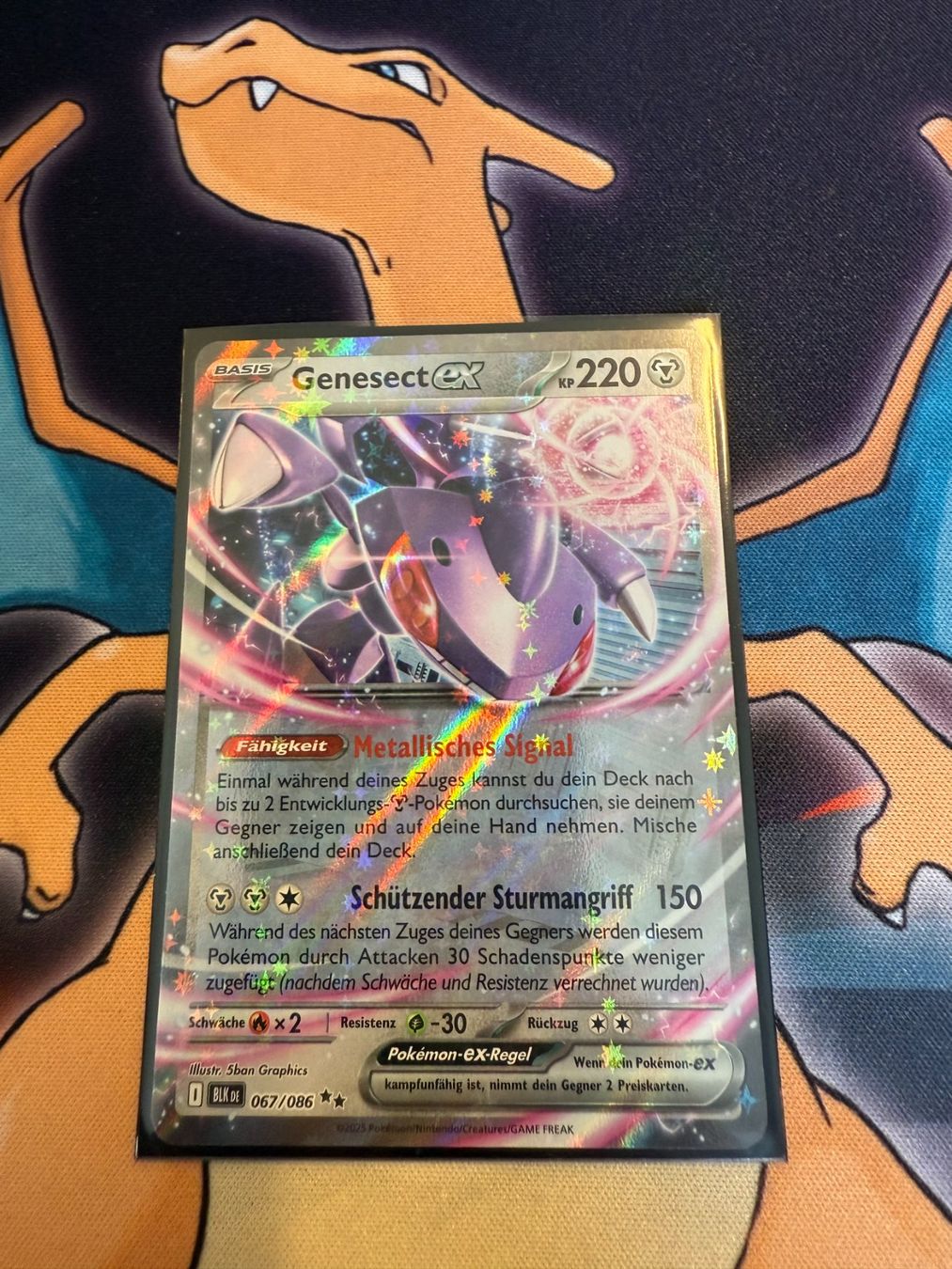 Pokémon Carte collezionabili: Genesect ex (BLK 067) - DE - Schwarze Blitze – Usato da Bülach venduto da Pfrenzel