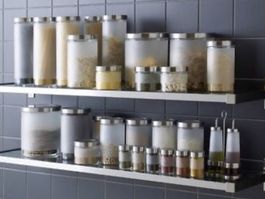 IKEA Droppar Glas mit Deckel 6-teilig