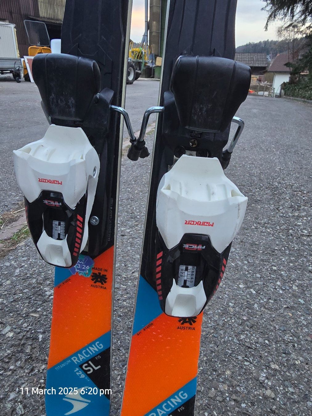 Blizzard Sci: Blizzard Junior Ski Racing Set Grösse 129cm 👍 – Usato da Balterswil venduto da Alexmad82 5