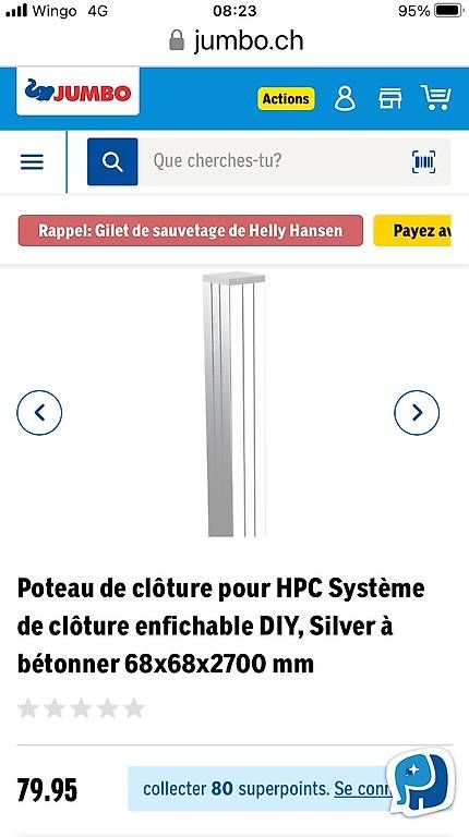 Fendivista: Kit de 12 barrières brise-vue  – Usato da Chénens venduto da Touta1franc 1