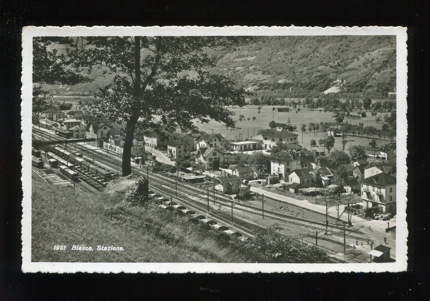 Cartoline postali: Biasca, Statione – Usato da Aarau venduto da Elmaar41