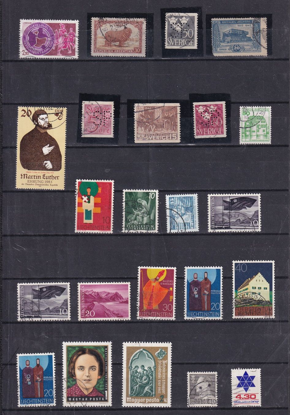 Tous les timbres: LOT  Divers Pays oblitérés – D'occasion à Nyon par an54 3