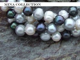 SALE Perlen Mix Echt Mina Armband Bracelet Perle 20 cm