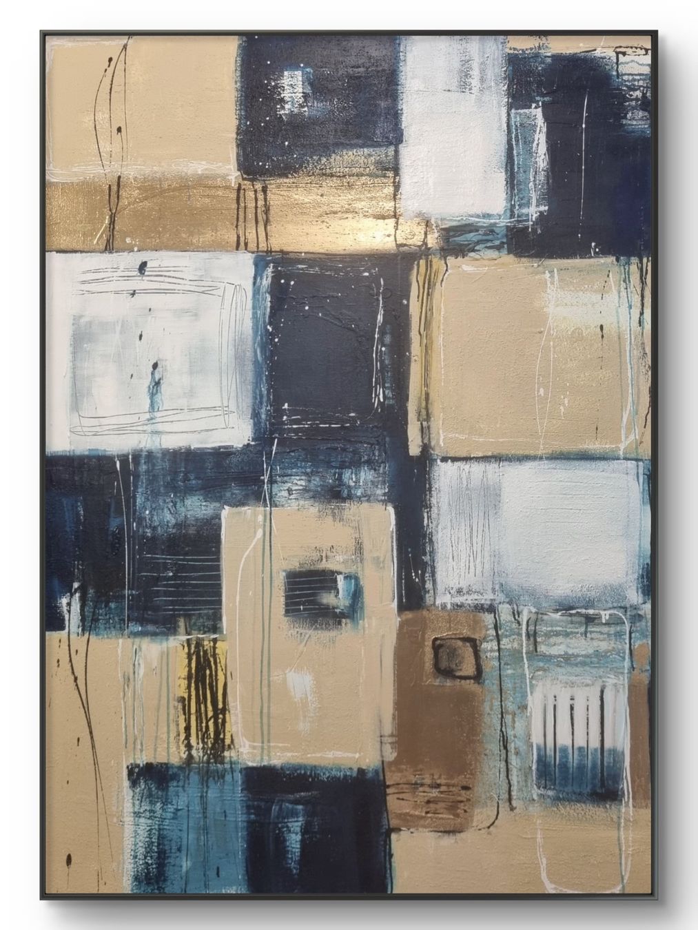 Gemälde: Originales abstraktes Bild 140x100cm – Neu (gemäss Beschreibung) aus Urdorf von Contra8 1