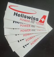 Aufkleber "HELISWISS POWER TEAM" (KAMOV Ka32A12)
