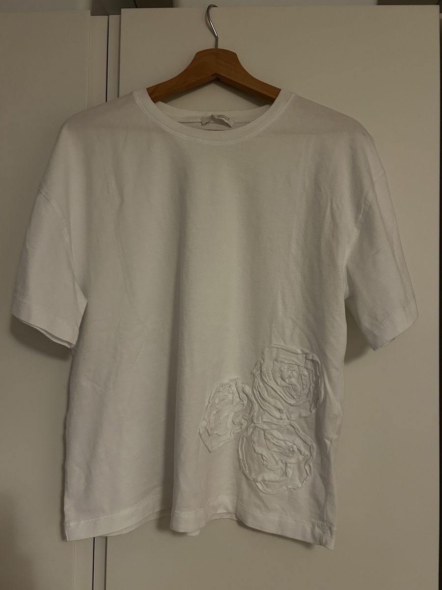 Zara T-shirt: Weisses tshirt ZARA S – Usato da Zürich venduto da cos_b629
