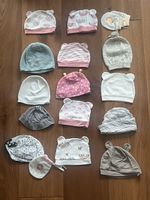 14 baby hats 0—4 months