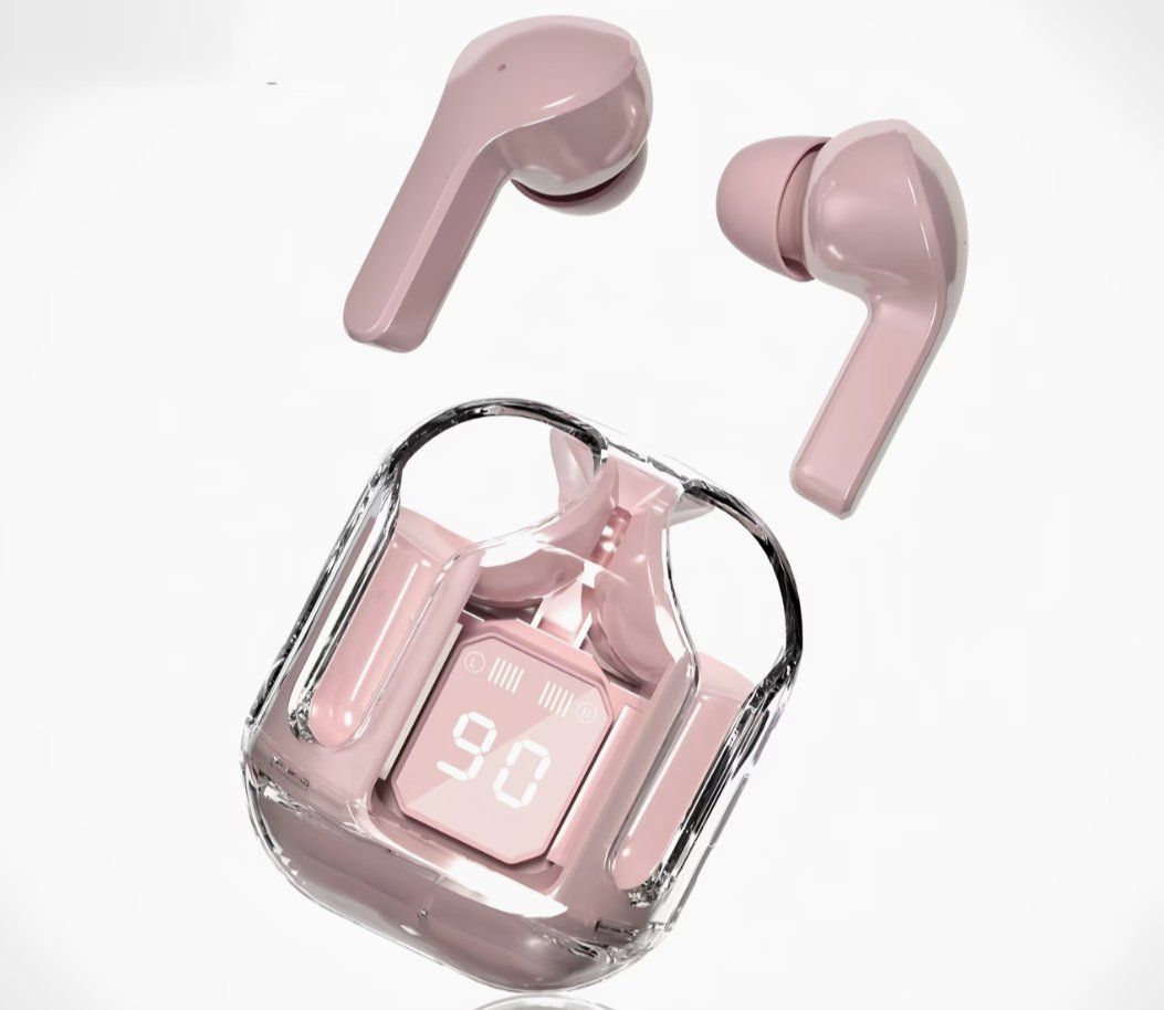 Cuffie: Écouteurs sans fil Bluetooth rose + sac de rangement – Nuovo e nell'imballaggio originale da Biel/Bienne venduto da Vianny77 1