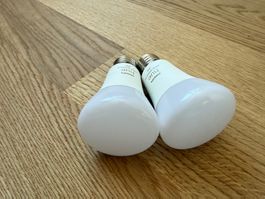 Hue A60 E27 LED-Lampe, White ambiance, 800lm (2 Stück)